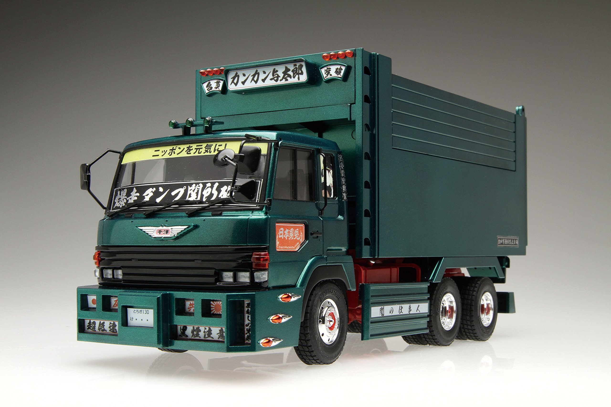 1/32 バリューデコトラNo.13 カンカン与太郎 プラモデル アオシマ Amazon | 青島文化教材社 1/32 バリューデコトラシリーズ No.13